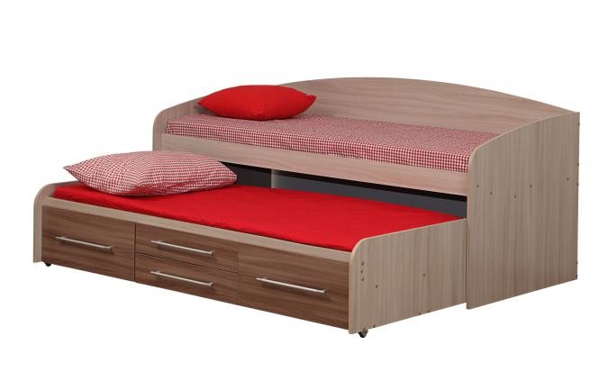 Двухъярусная детская кровать Адель - 5, Вудлайн кремовый в Сарапуле - изображение 2
