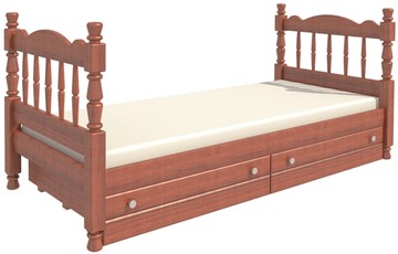 Кроватка Алёнка (Орех) с основанием в Сарапуле