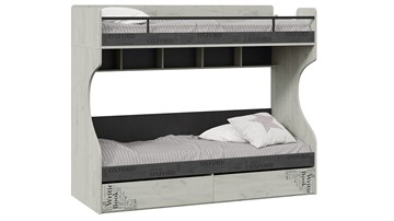 Детская двухэтажная кровать Оксфорд-2 ТД-399.11.01 в Глазове
