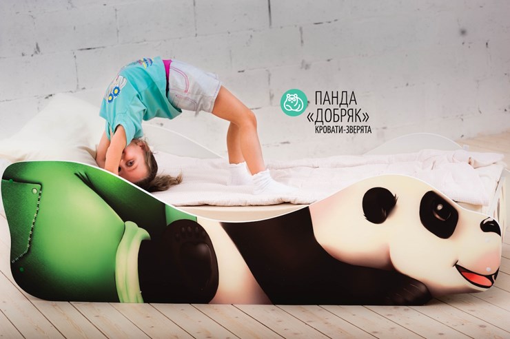Кровать детская Панда-Добряк в Ижевске - изображение 3