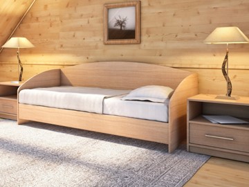 Подростковая кровать Этюд Софа, 90х200, бук бавария в Сарапуле