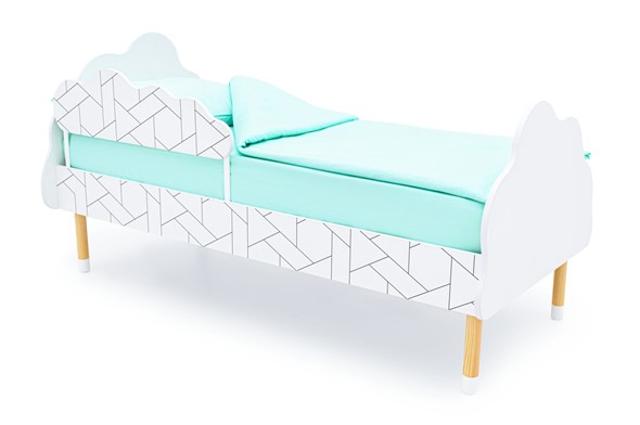 Кроватка Stumpa Облако "Мозаика" в Глазове - изображение