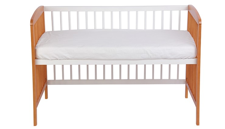 Детская кровать POLINI Kids Simple 101 Белый / Бук в Сарапуле - изображение 5