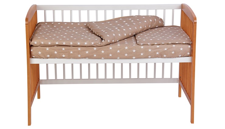 Детская кровать POLINI Kids Simple 101 Белый / Бук в Сарапуле - изображение 6