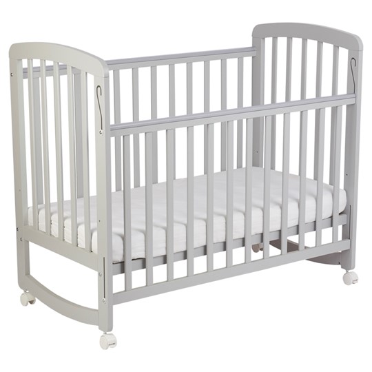 Кроватка для новорожденных POLINI Kids Simple 304 Серый в Сарапуле - изображение 1