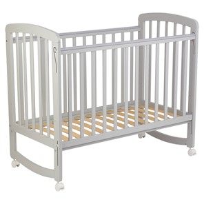 Кроватка для новорожденных POLINI Kids Simple 304 Серый в Глазове