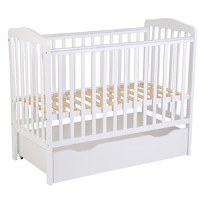 Кроватка для новорожденных POLINI Kids Simple 310-01 Белый в Ижевске