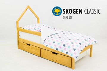 Кровать-домик детская мини Skogen дерево в Глазове