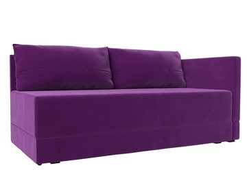 Диван-кровать Никас, Фиолетовый (Микровельвет) в Глазове