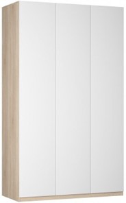Шкаф 3-дверный Реал распашной (Push to open; R-198х135х45-1-PO), без зеркала в Сарапуле
