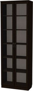 Шкаф со стеклянными дверцами 224, цвет Венге в Ижевске