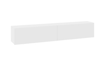 Шкаф настенный Порто (366) ТД-393.12.21 (Белый жемчуг/Белый софт) в Сарапуле