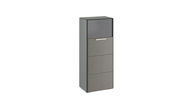 Шкаф Наоми комбинированный одностворчатый, цвет Фон серый, Джут ТД-208.07.28 в Глазове