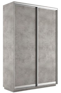 Шкаф 2-х дверный Экспресс (ДСП) 1200х450х2400, бетон в Глазове