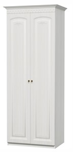 Распашной шкаф Гармония-4, 2-х створчатый, цвет Дуб беленый в Сарапуле