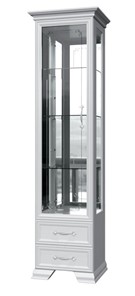 Шкаф-витрина Грация ШР-1, белый, 3 стекла, 420 в Сарапуле