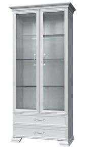 Шкаф-витрина Грация ШР-2, белый, 2 стекла в Сарапуле