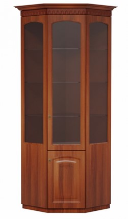 Угловой шкаф Гармония-4, витрина МЦН в Глазове - изображение