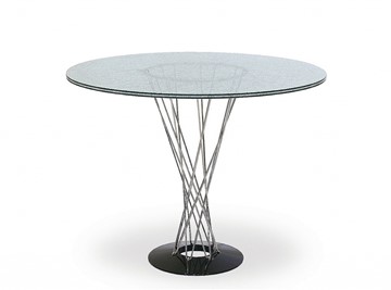 Круглый столик RT-413(C)70 дизайнерское стекло в Сарапуле