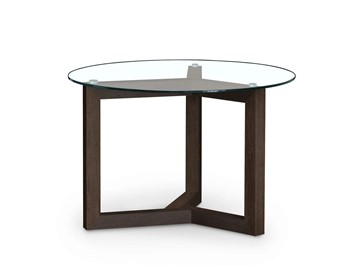 Круглый столик Оникс-8, Венге/Прозрачное стекло в Сарапуле