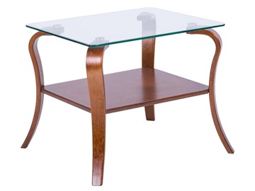 Стеклянный столик Мебелик Шарм (вишня) в Сарапуле