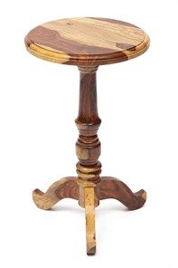 Столик кофейный Бомбей - 0237 палисандр, 35*35*60, натуральный (natural) арт.10046 в Сарапуле