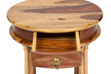 Кофейный столик Бомбей - 1149  палисандр, 45*45*60, натуральный (natural) арт.10049 в Сарапуле - предосмотр 1