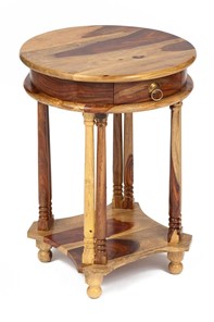 Кофейный столик Бомбей - 1149  палисандр, 45*45*60, натуральный (natural) арт.10049 в Сарапуле - предосмотр