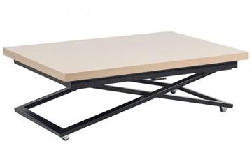 Складной стол-трансформер Compact GL, Капучино/Черный в Сарапуле - предосмотр