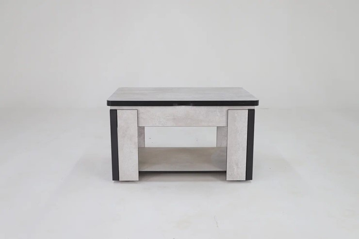 Складной стол-трансформер Дэнс, цемент светлый в Глазове - изображение 1
