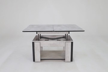 Складной стол-трансформер Дэнс, цемент светлый в Глазове - предосмотр 4