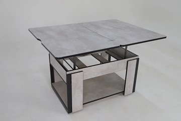 Складной стол-трансформер Дэнс, цемент светлый в Глазове - предосмотр 5
