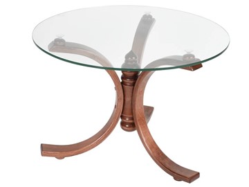Стеклянный стол Лорд (средне-коричневый) в Ижевске