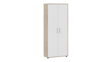 Шкаф 2-х дверный Витра тип 1 (Дуб сонома/Белый ясень) в Ижевске