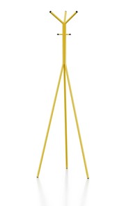 Вешалка напольная Крауз-11, цвет желтый в Сарапуле