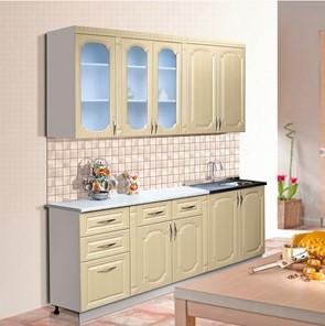 Кухонный гарнитур Классика 2000, цвет Дуб беленый в Сарапуле