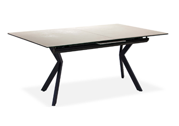 Кухонный раскладной стол Бордо 1CX 140х85 (Oxide Avorio/Графит) в Глазове
