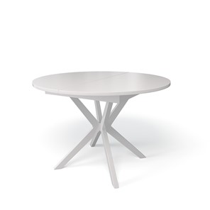 Стеклянный стол Kenner B1100 (Белый/Стекло белое сатин) в Ижевске