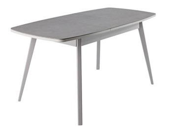 Кухонный стол раскладной Артктур, Керамика, grigio серый, 51 диагональные массив серый в Сарапуле