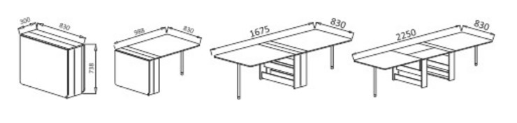 Раздвижной стол В-1 в Сарапуле - изображение 1