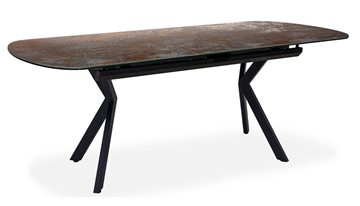Кухонный стол раздвижной Шамони 2CX 160х90 (Oxide Nero/Графит) в Сарапуле - предосмотр 1