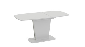 Стол раздвижной Честер тип 2, цвет Белый/Стекло белый глянец в Сарапуле - предосмотр 1
