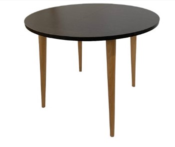 Кухонный стол круглый Венге 90*90 см ЛДСП в Сарапуле