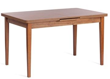 Обеденный раздвижной стол AISHA (mod. 1151) ЛДСП+меламин/дерево граб, 130+35х80х75, walnut (орех) арт.19485 в Сарапуле