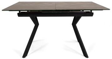 Кухонный стол раздвижной Бордо 1CX 140х85 (Oxide Moro/Графит) в Сарапуле - предосмотр 1