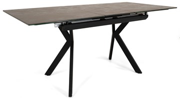 Кухонный стол раздвижной Бордо 1CX 140х85 (Oxide Moro/Графит) в Сарапуле - предосмотр 2
