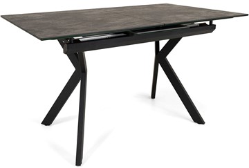 Обеденный раздвижной стол Бордо 1CX 140х85 (Oxide Nero/Графит) в Глазове
