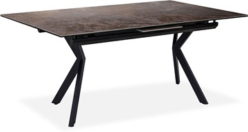 Кухонный раскладной стол Бордо 3CX 180х95 (Oxide Moro/Графит) в Глазове