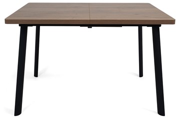 Кухонный раздвижной стол Дали-1L(ноги черные, дуб табако) в Сарапуле - предосмотр 1