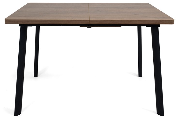 Кухонный раздвижной стол Дали-1L(ноги черные, дуб табако) в Сарапуле - изображение 1